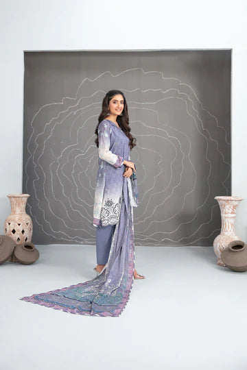 Embroidered Lawn Suit (3PC)