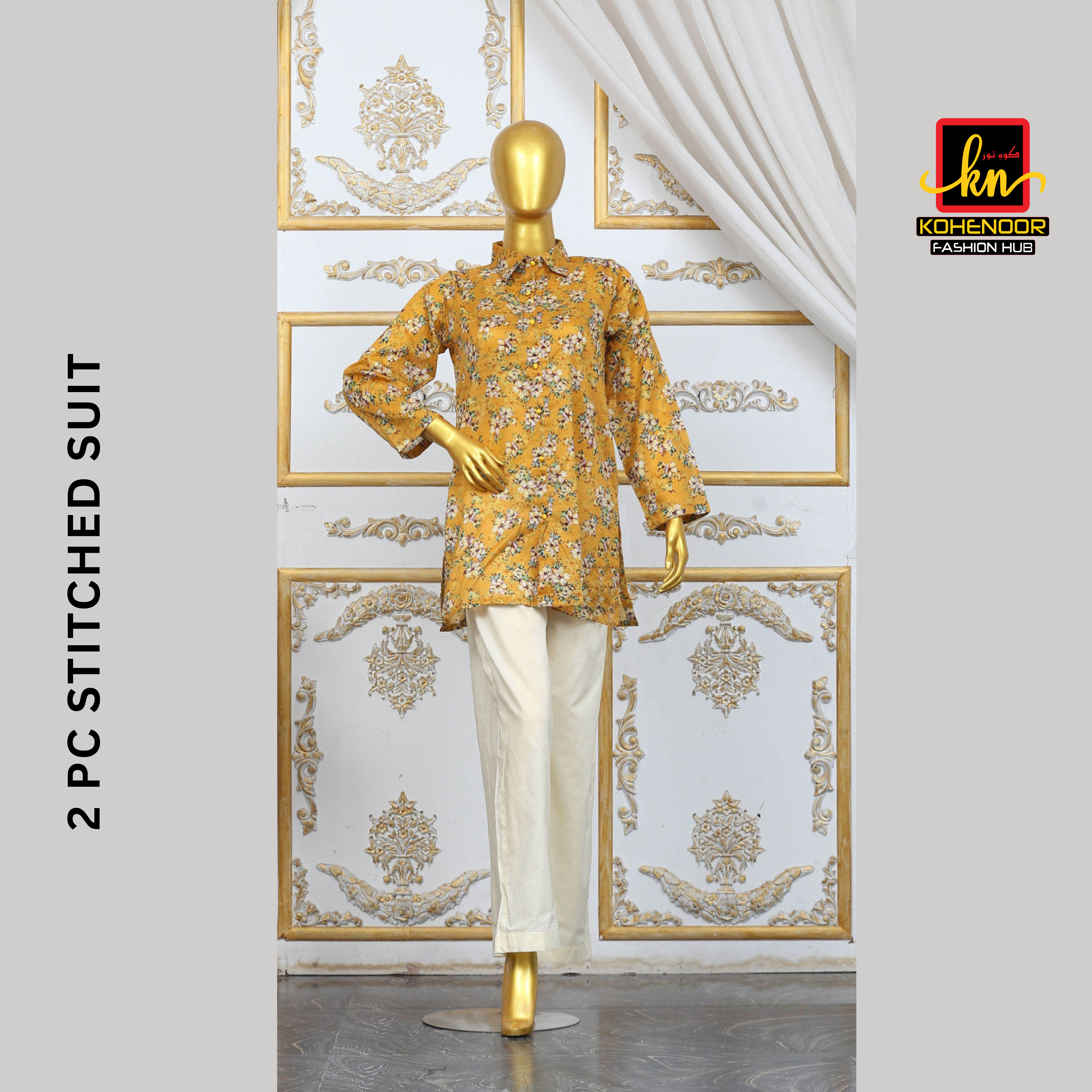 Flapper Suit Stitched (2 PC)