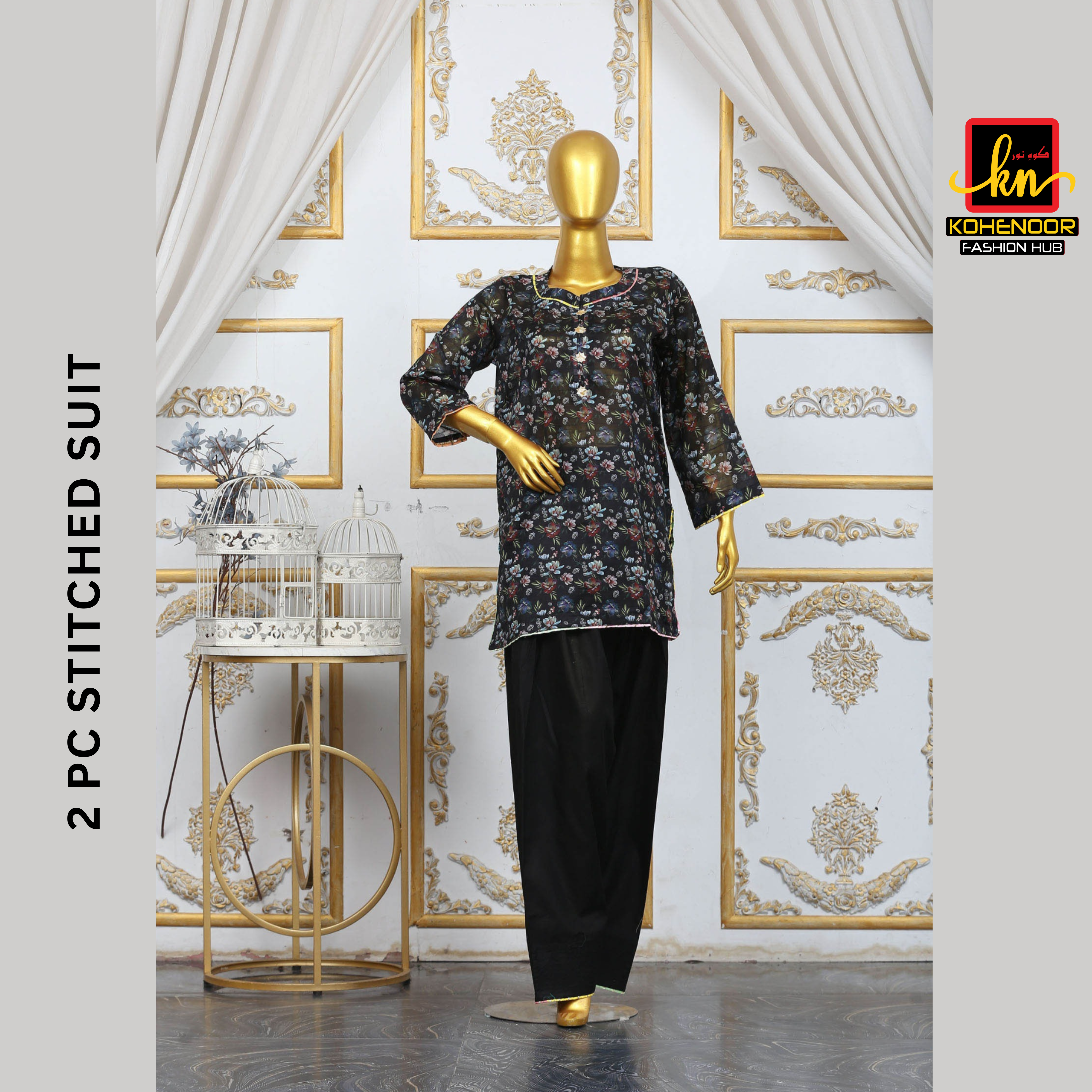 farshi Shalwar Stitched Suit (2 PC)