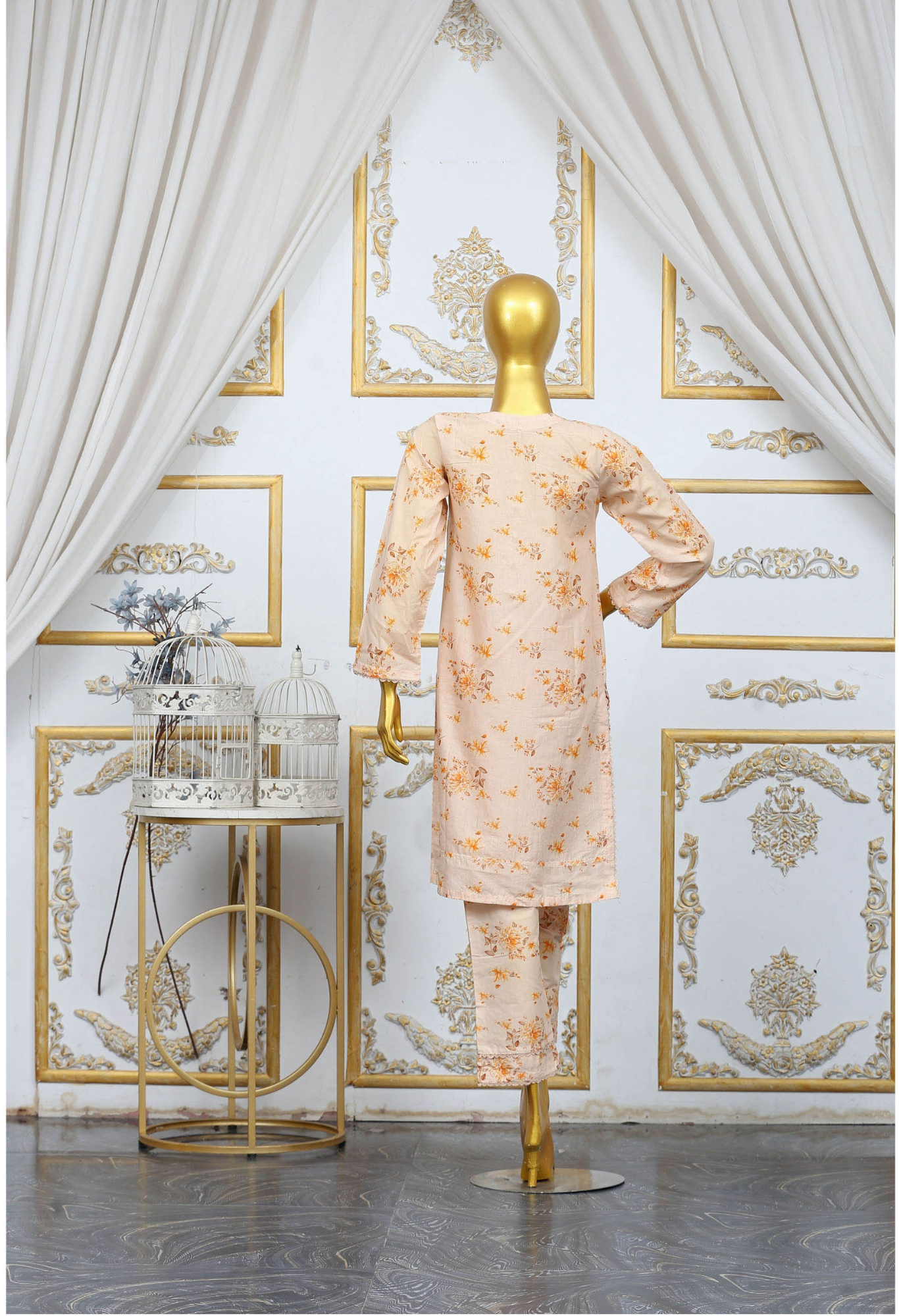 Digital Print Stitched Suit (2 PC)