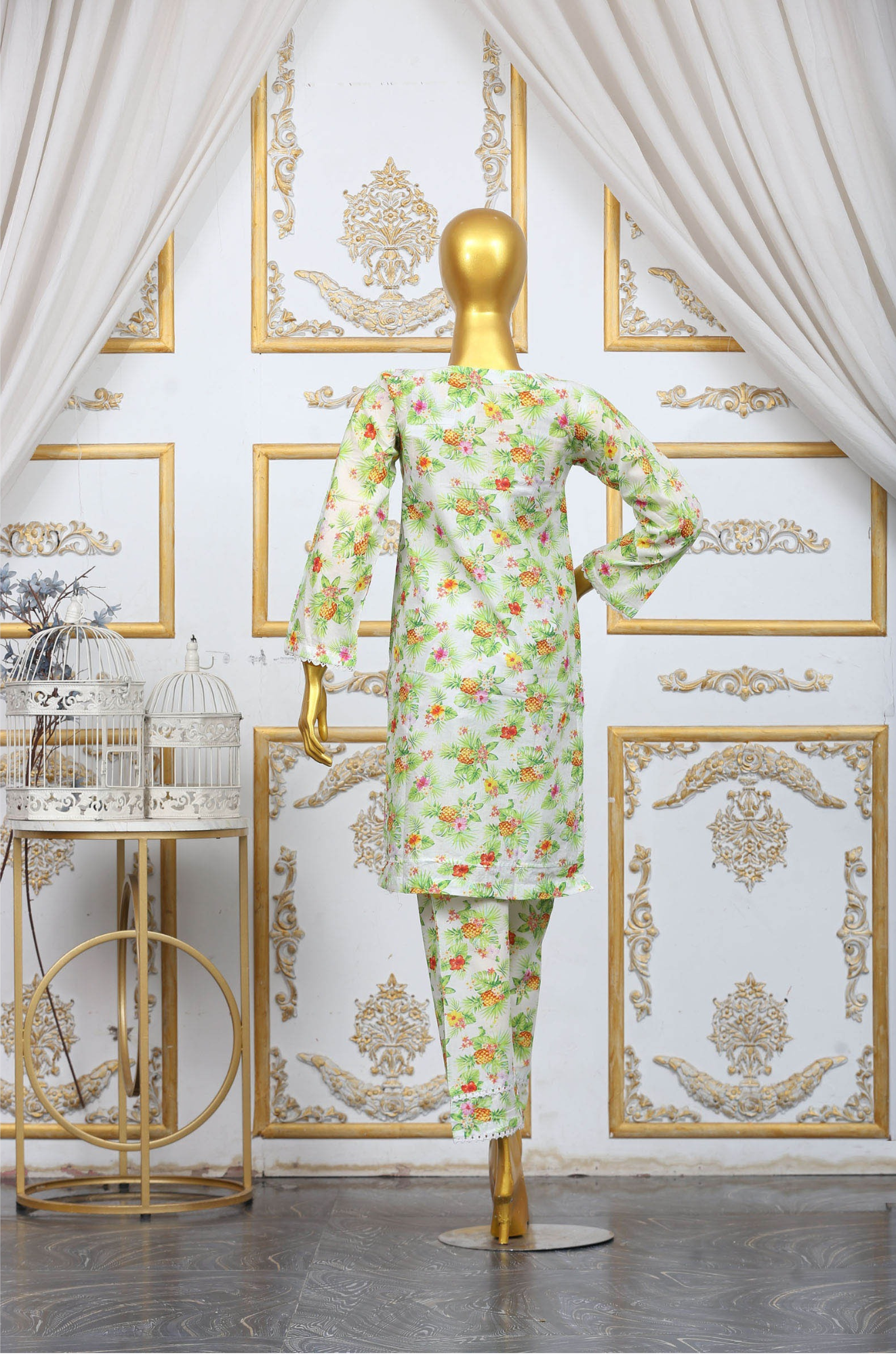 Digital Print stitched Suit (2 PC)