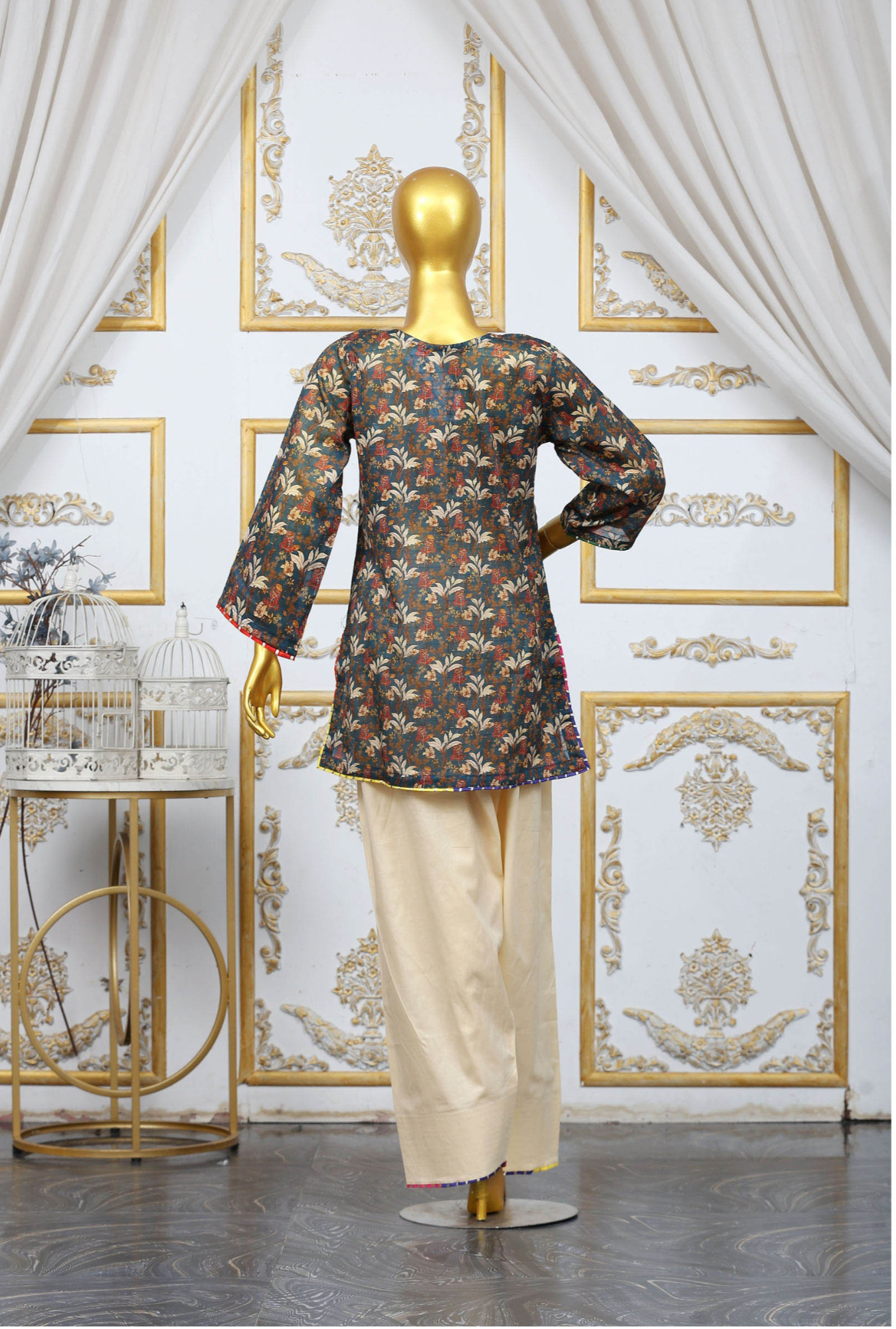 Farshi Shalwar Stitched suit (2 PC)