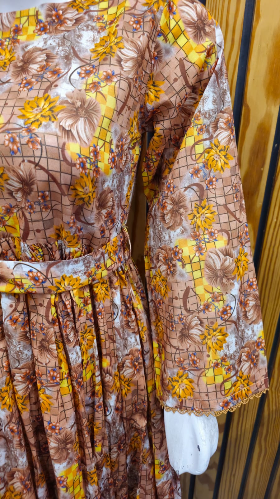 Digital Print Lawn Frock Stitched (2 PC)