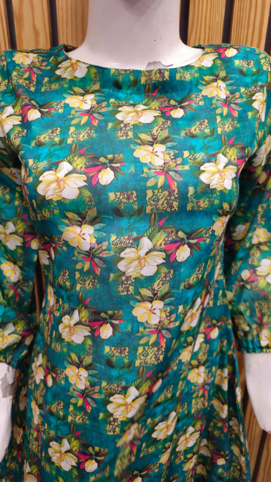 Digital Print Lawn Frock Stitched (2 PC)