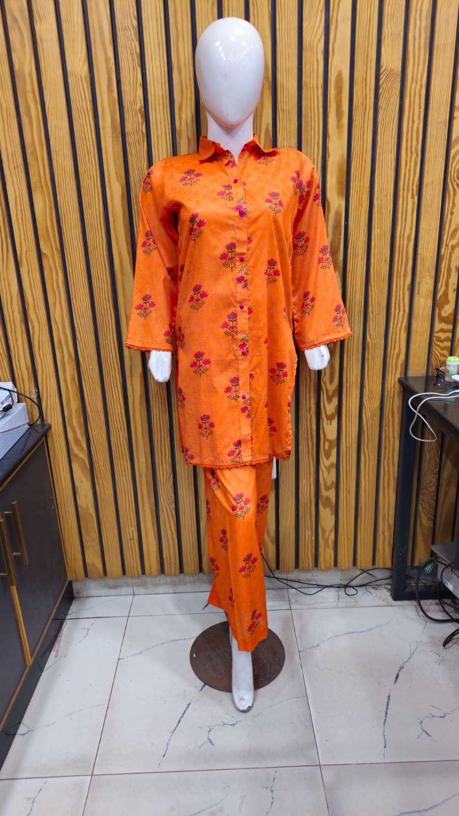 Digital Print Suit Stitched (2 PC)